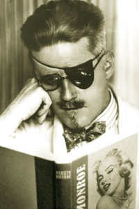 James Joyce reading Marilyn Monroe